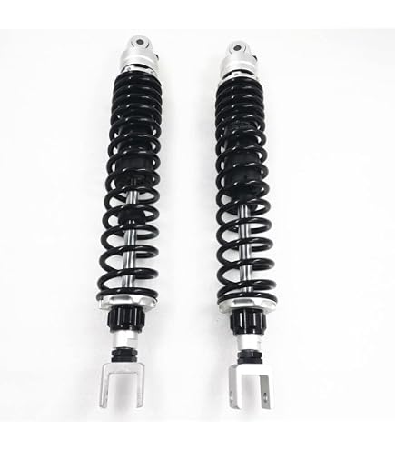 Amazon | Hegeiisy 400MM 7MMスプリングオートバイ用ショック